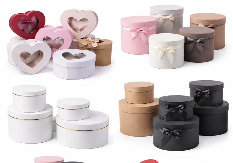 cajas para flores al por mayor