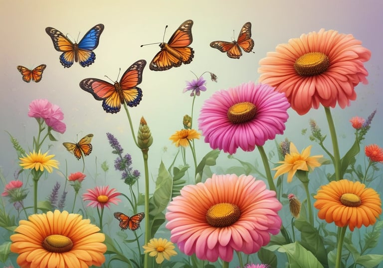 A serene landscape symbolizing healing and tranquility.