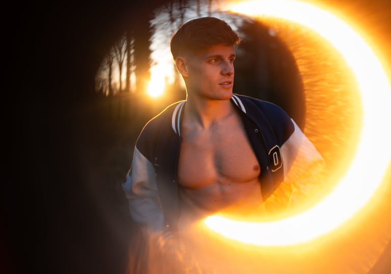 Portrait homme créatif en Haute Savoie