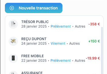 sapheer transactions