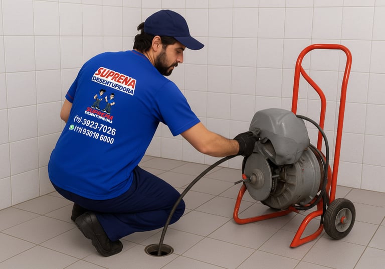 desentupimento de ralo