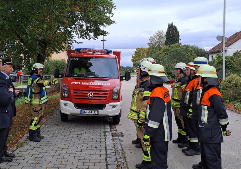 Freiwillige Feuerwehr Frichlkofen beim Leistungsabzeichen
