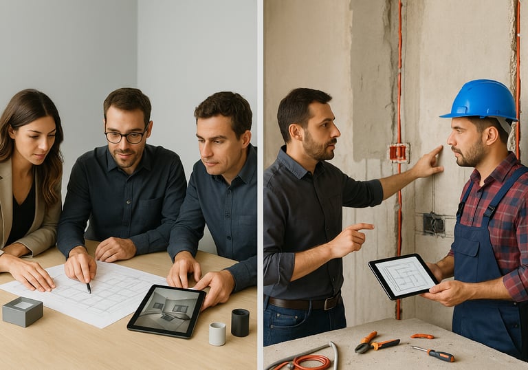 Collaborazione con altri professionisti