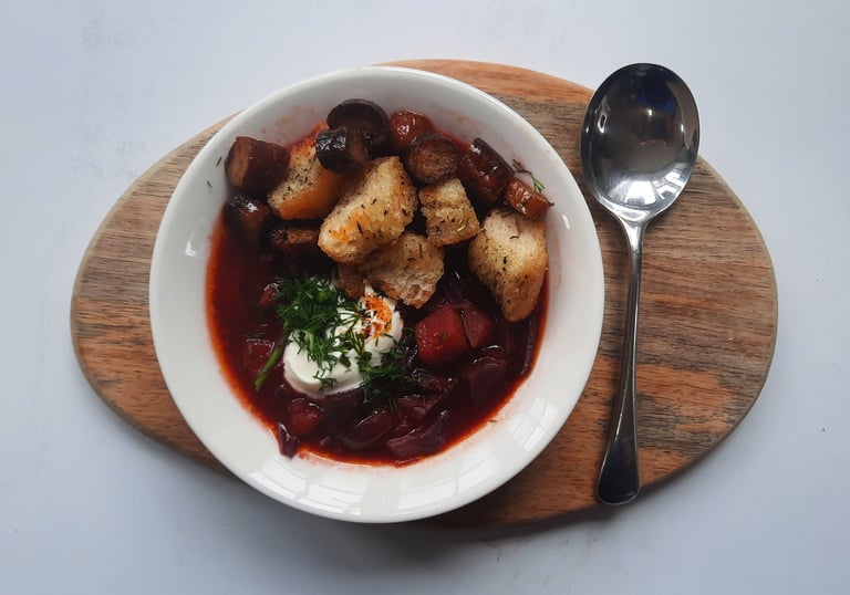 Borscht soup