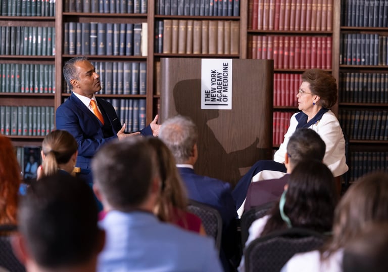 Nadeem Azhar Interviewing Dr. Antonia Novello