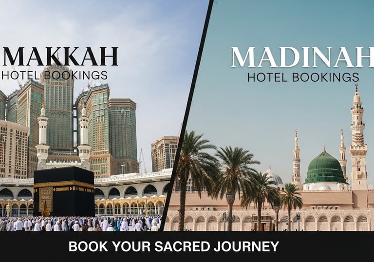 Makkah and Madinah Hotel Booking
