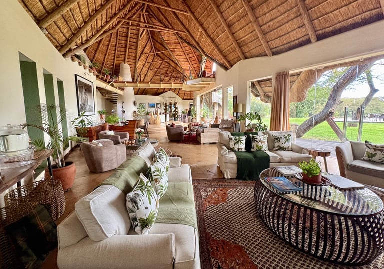 Solio Lodge Kenya common area