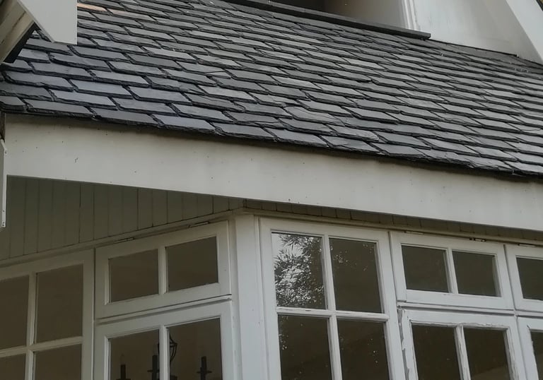 Dain Fern Estate slate roof, Fourways