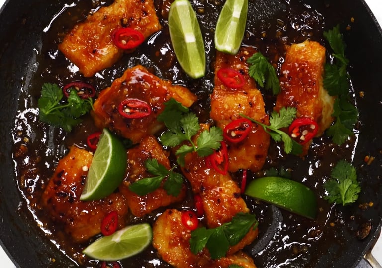 Chilli Lime Fish: A Quick and Flavorful Thai-Inspired Dish