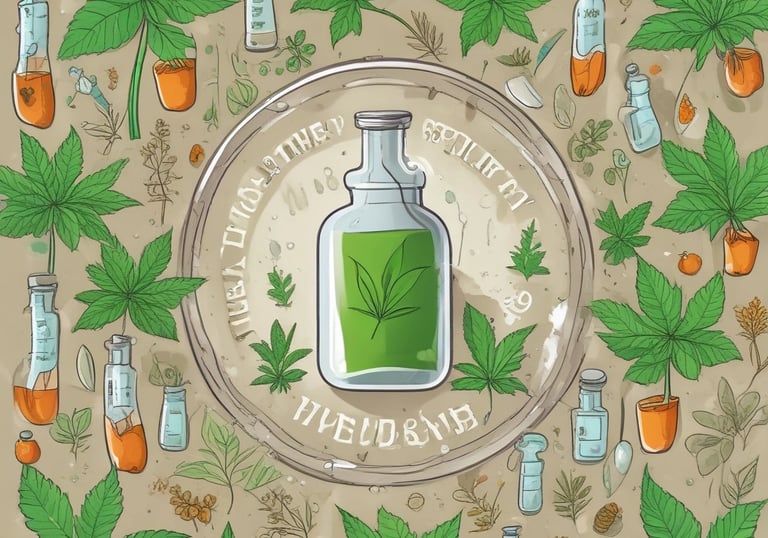 A research laboratory focused on botanical health.