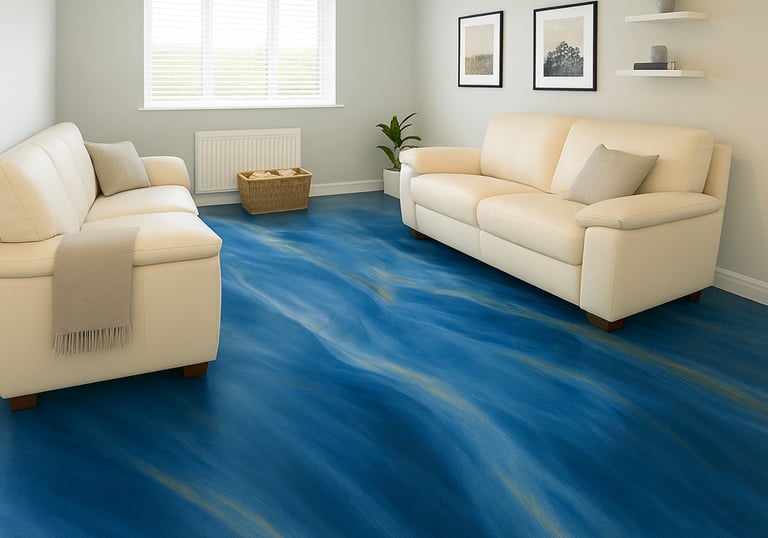 Modern Epoxy Resin Floor
