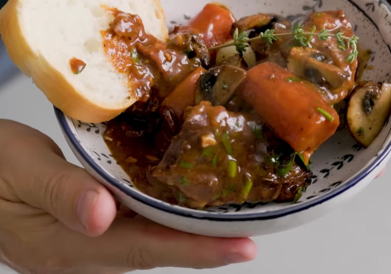 Classic Beef Bourguignon