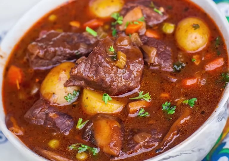 Homemade Beef Stew Recipe
