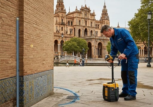 Detección y reparación de fugas de agua en Sevilla con El Fontanero de Sevilla