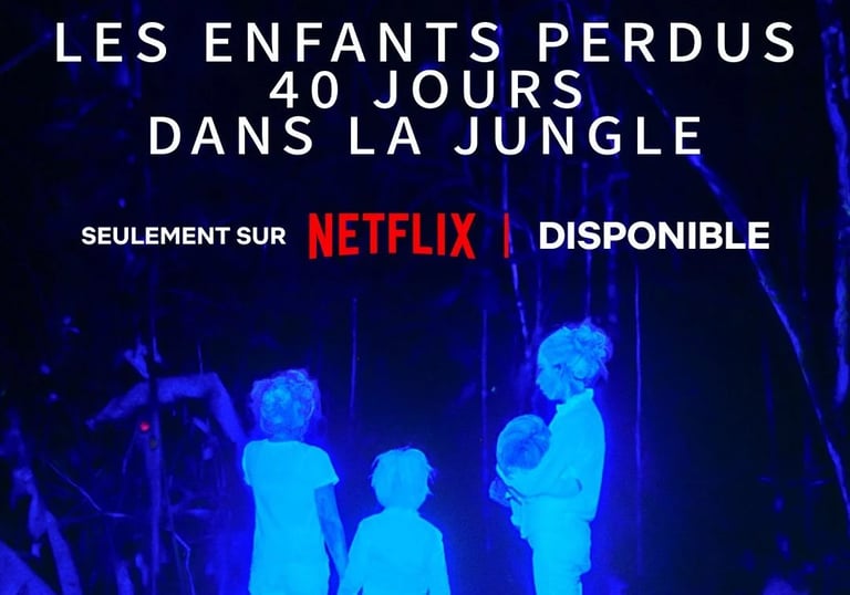 les enfants perdus : 40 jours dans la jungle