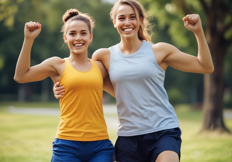 a man riding a skateboard down a street next to tall buildings