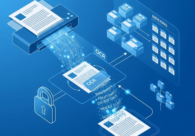Free Document Scanning and Indexing