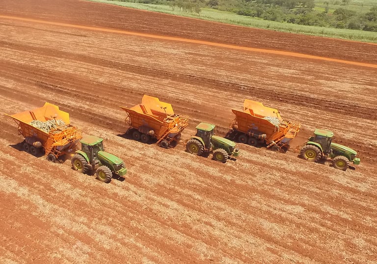 Plantio mecanizado - Agro Espaço