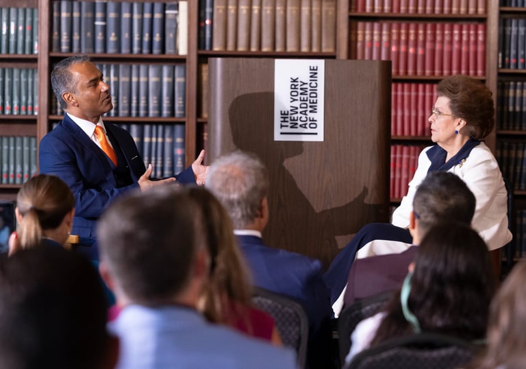 Nadeem Azhar Interviewing Dr. Antonia Novello