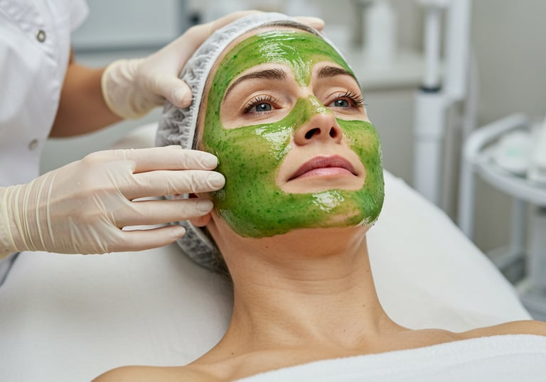 Chemical Peel: Algae Green Peel - Beauty Bloom Collective Mississauga