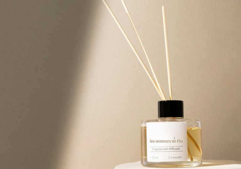 Diffuseur de parfum d’intérieur marocain à bâtonnets senteurs de Fès