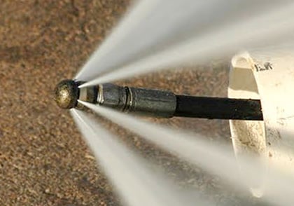 desentupimento com hidrojateamento