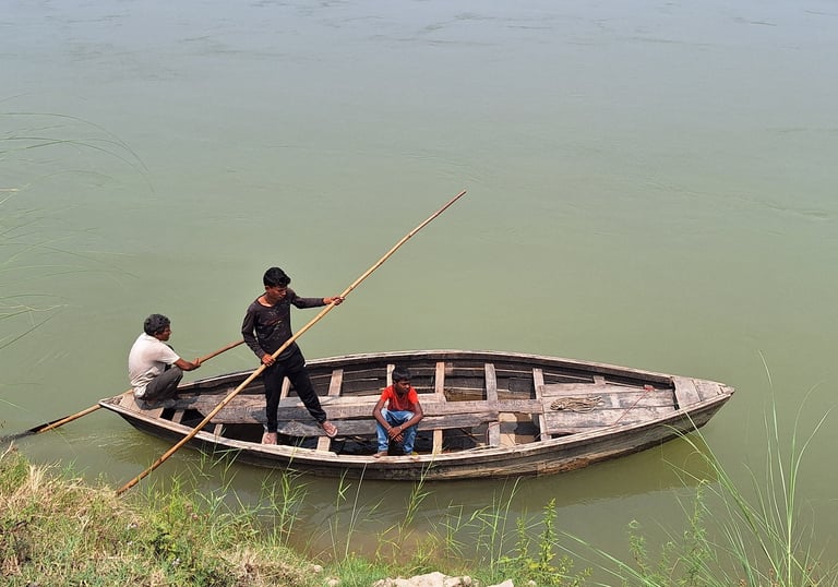 fishermen of the Mohana River