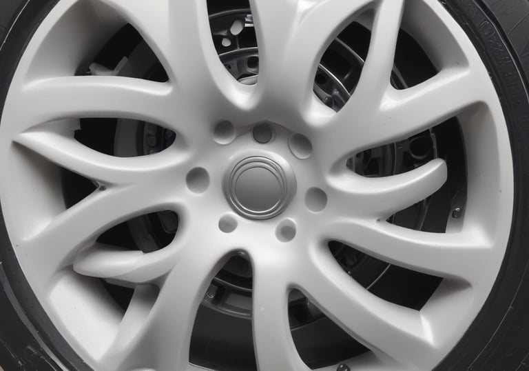 Close-up of a clean and detailed car interior with vacuuming in progress.