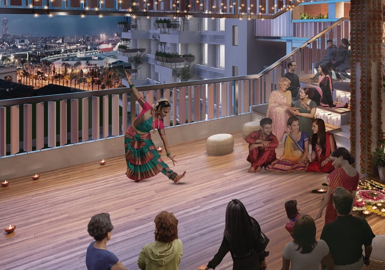 2G Tula Amenities - Dance and Music Room