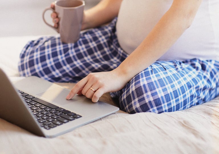 séance grossesse en ligne