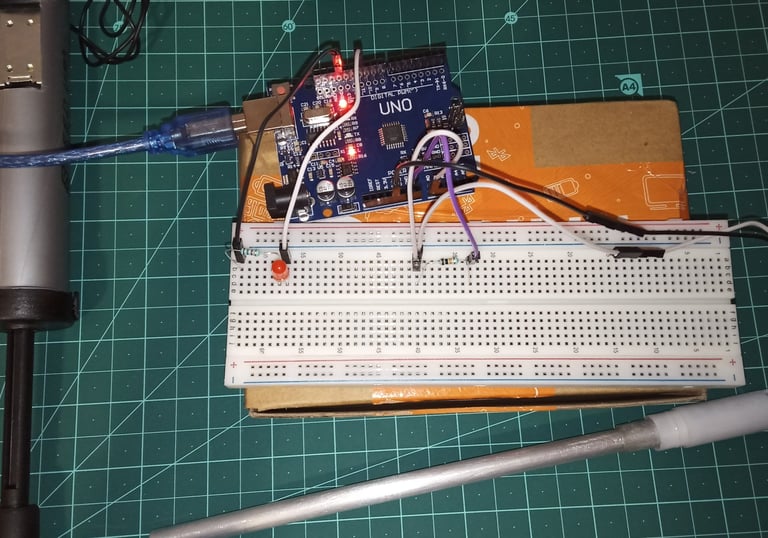 Early working proof of concept (POC) of a surgical tool improvement concept