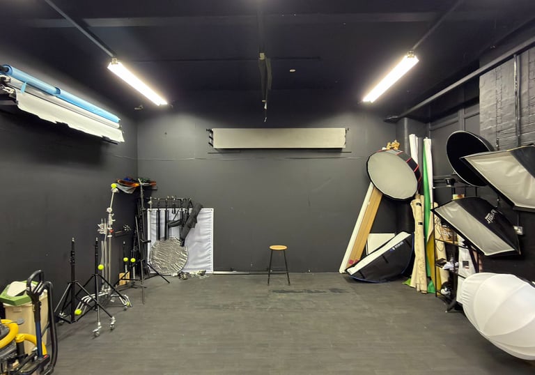 Photography studio located in Atlas Studios.