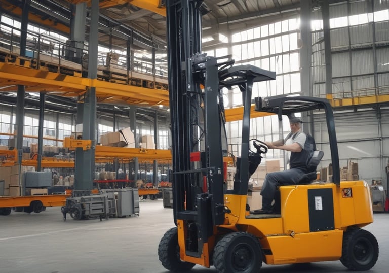 Safety team conducting confined space entry training with equipment.