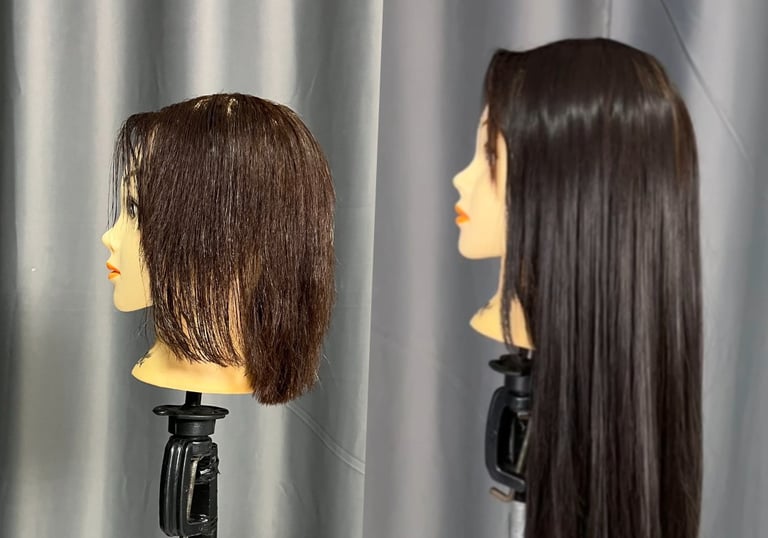 Curso mega hair ponto americano alongamento