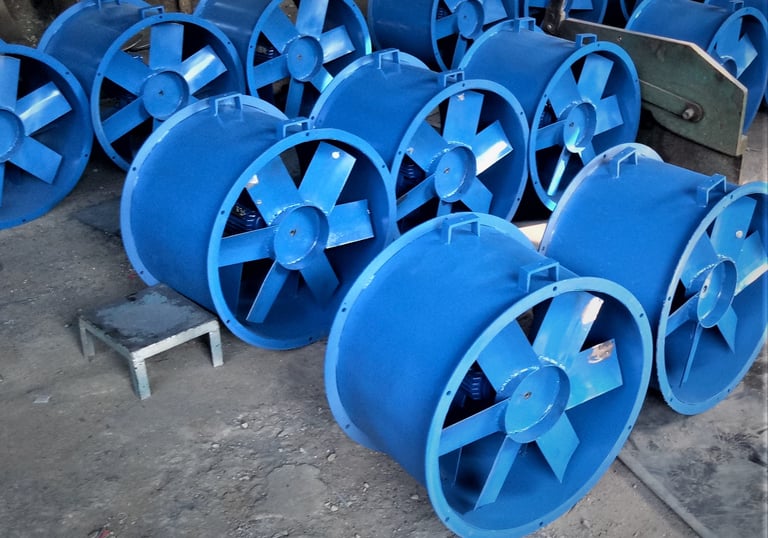 Axial Fans | Exhaust Fans | Tube Axial Fans |Primeairtech Engineers And Febricators | primeairtech