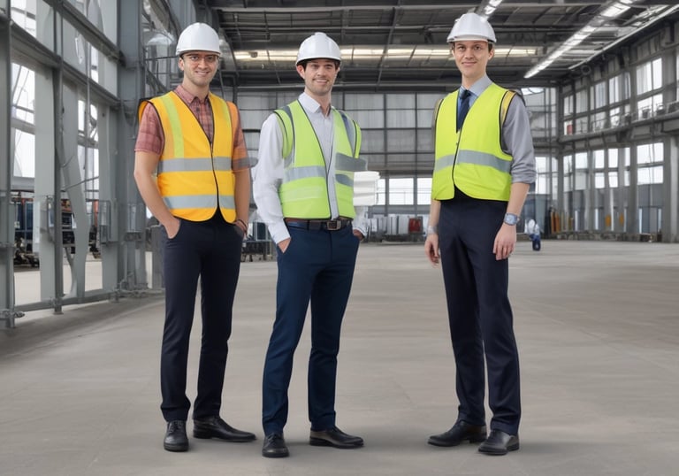 a man riding a skateboard down a street next to tall buildings