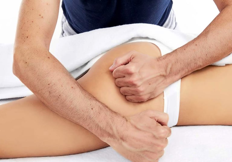 massaggio che aiuta ad eliminare gli insestesmi della cellulite