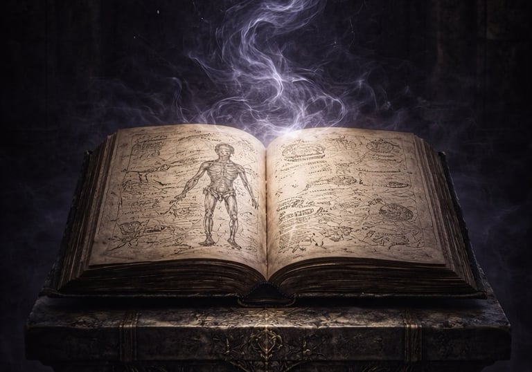 Undead Lore Necromancers Tome Large