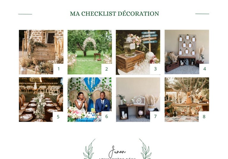 ma checklist décoration