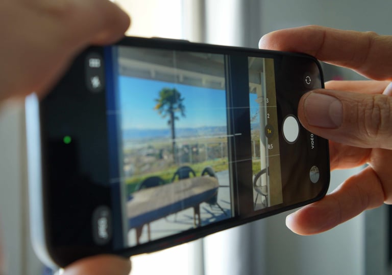 photographie smartphone composition 