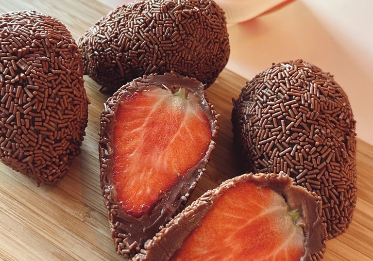 Brigadeiro-de-Morango