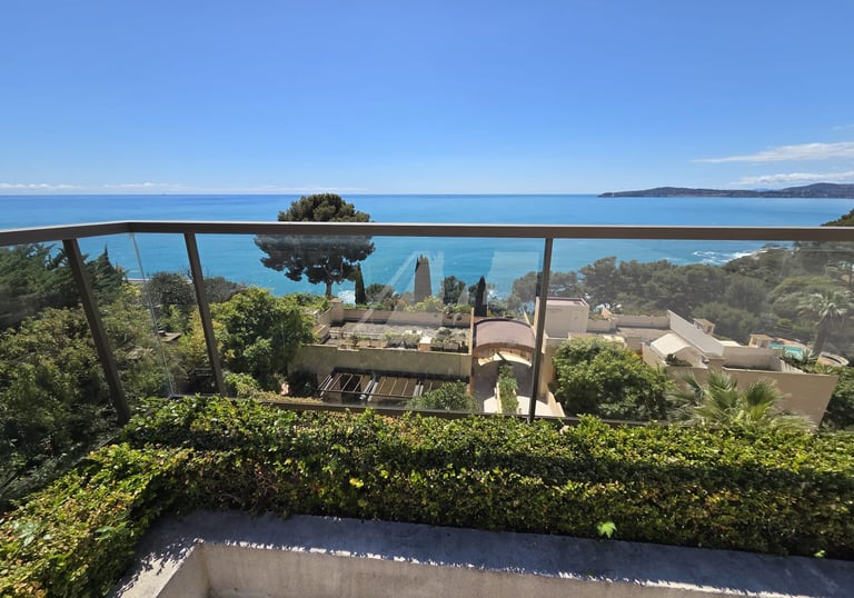 garde corps mer eze maison piscine french riviera nice miroiterie