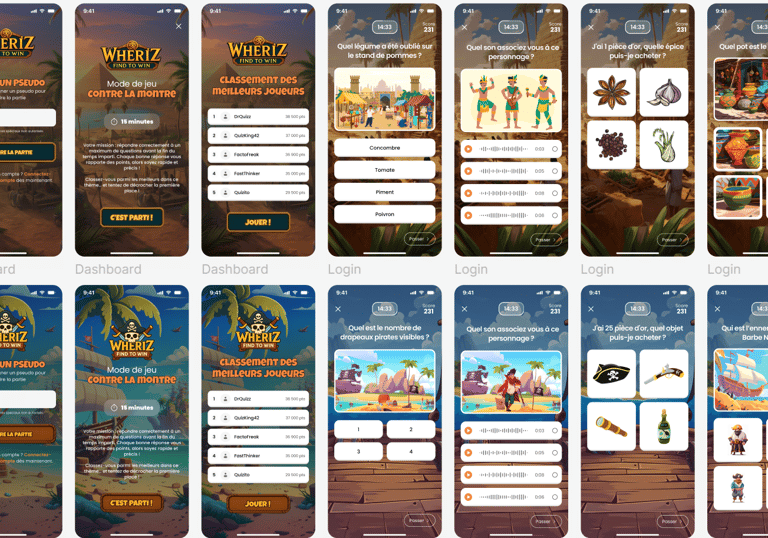 wheriz quizz interactif géant animation événementiel