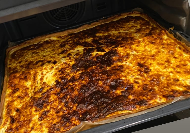 plaque de quiche