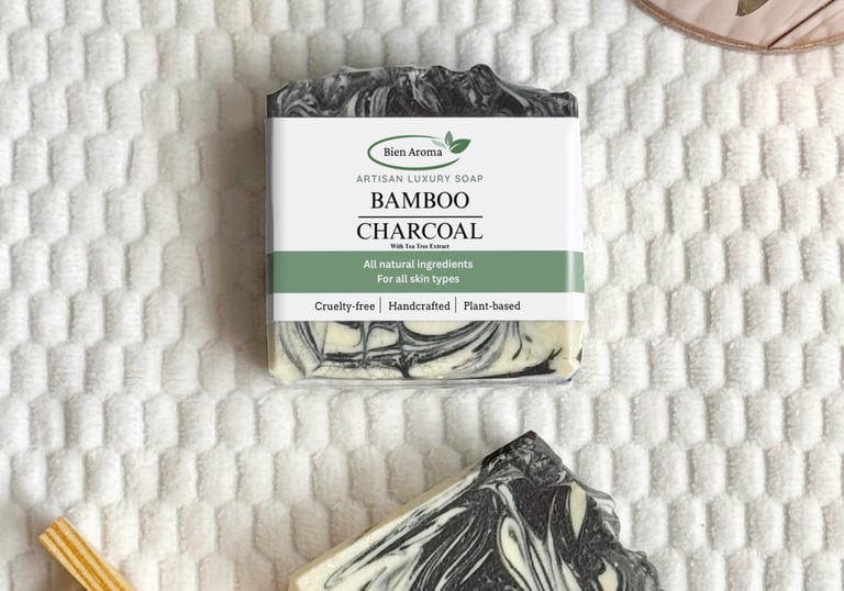 Bamboo Charcoal soap image
