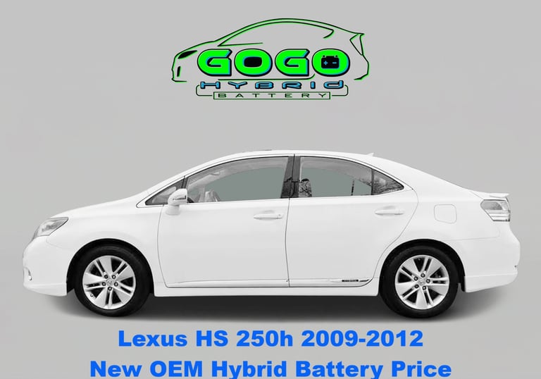 lexus hs 250h 2009 2010 2011 2012 new OEM hybrid battery replacement GoGoHybridBattery.com  