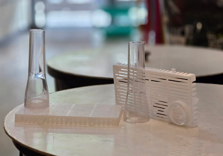 Placas filtro biológico y Tubos Aireacion