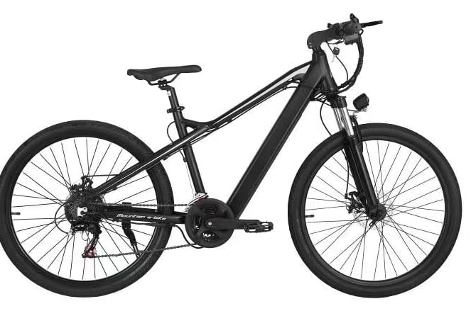 a bicycle with a black and white background