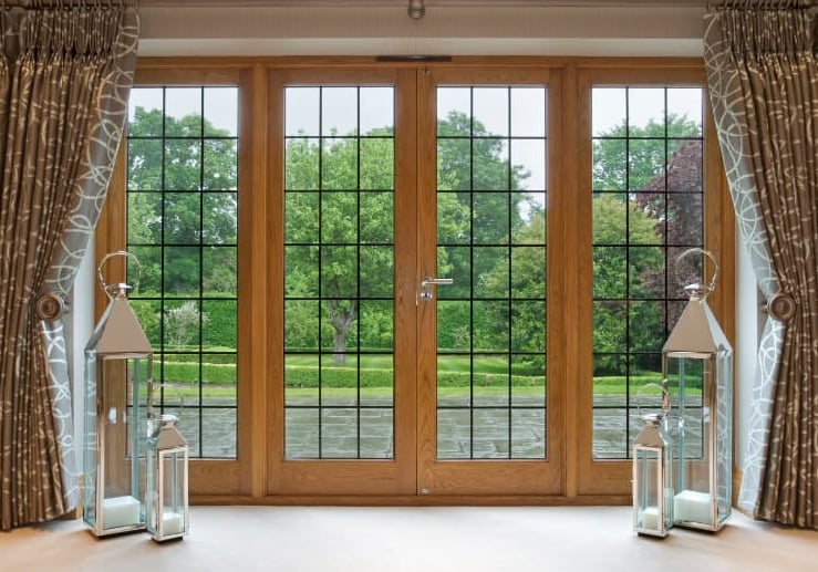 wooden frame patio door repair 