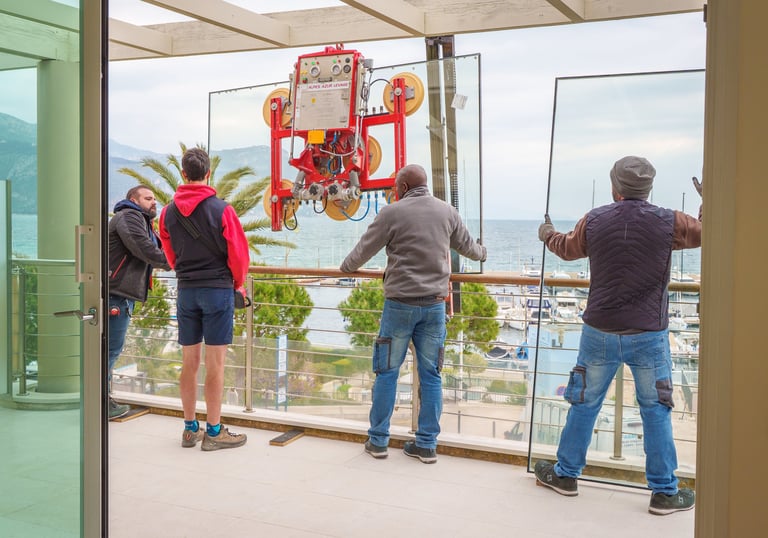 miroitier verre double vitrage mer miroiterie copado garde-corps